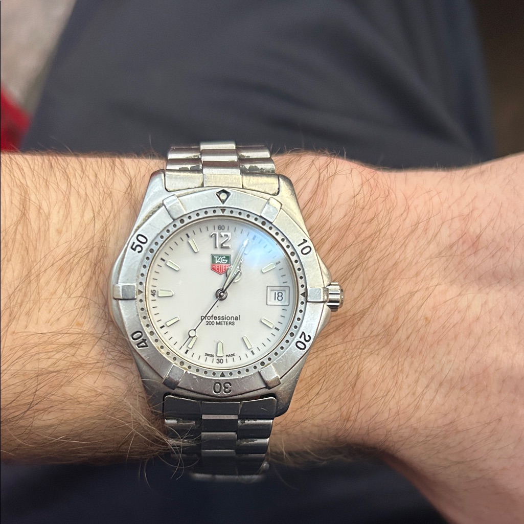 Tag Heuer Silver Dial Watch